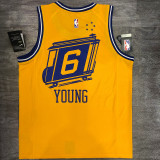 Nick Young Men's Yellow Player Jersey - The City Classic Edition