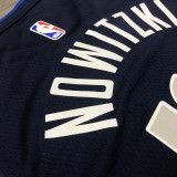 Men's Dirk Nowitzki Navy Swingman Player Jersey - Statement Edition