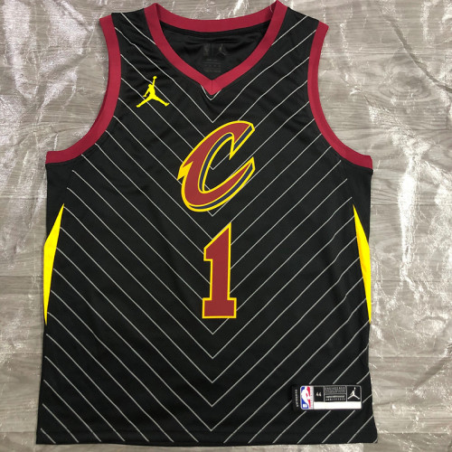 Derrick Rose Men's Black Swingman Team Jersey - Statement Edition