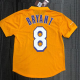 Kobe Bryant Men's Yellow Player Jersey - Throwback Edition