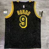 Rajon Rondo Black Mamba Men's Player Jersey
