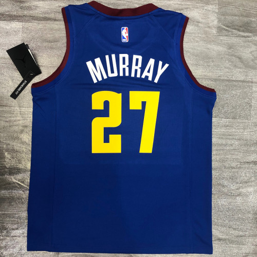 Jamal Murray Men's Blue Player Jersey- City Edition