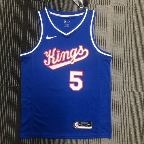 Men's De’Aaron Fox Royal Retro Classics 2020-21 Swingman Player Jersey - Classic Edition