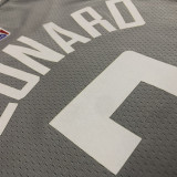 Men's Kawhi Leonard Gray 2020-21 Swingman Player Jersey – Earned Edition