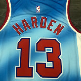James Harden Men's Blue Player Jersey - Retro Classic Edition