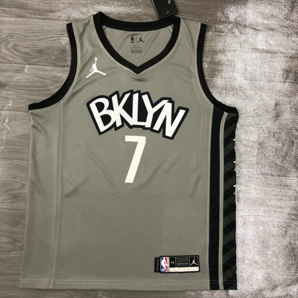 Men's Kevin Durant Gray 2020-21 Player Jersey - Statement Edition