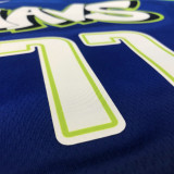 Men's Luka Doncic 2019-20 Blue Finished Player Jersey - City Edition