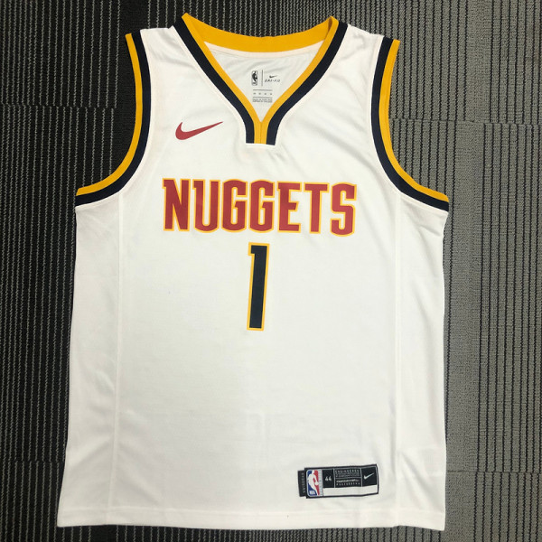 Men's Michael Porter Jr. White Swingman Player Jersey – Association Edition