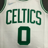 Men's Jayson Tatum White Team Jersey - 75th Anniversary Edition