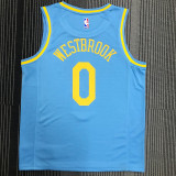 Russell Westbrook Men's Blue Swingman Team Jersey - MPLS Classical Edition