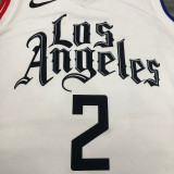 Men's Kawhi Leonard 2020-21 White Swingman Player Jersey – City Edition