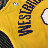 Russell Westbrook Men's Yellow Swingman Team Jersey - Retro Classic Edition