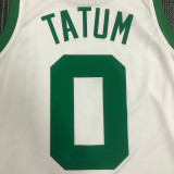 Jayson Tatum Men's White 2021-22 75th Anniversary Jersey - Classic Edition