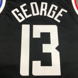 Men's Paul George 2020-21 Black Swingman Player Jersey – City Edition
