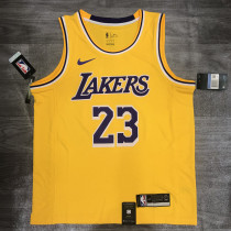LeBron James Men's Yellow Player Jersey - Retro Classic Edition