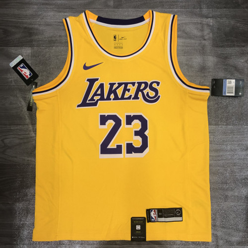 LeBron James Men's Yellow Player Jersey - Retro Classic Edition