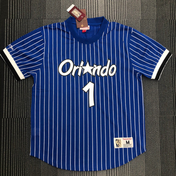 Anfernee Hardaway Men's Blue Player Jersey - Throwback Edition