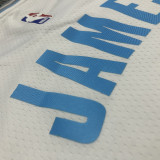 Men's LeBron James White Player Jersey - City Edition