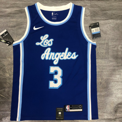 Anthony Davis Men's Blue Player Jersey - Retro Classic Edition