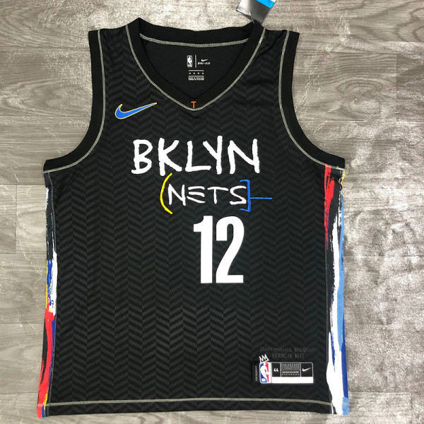 Men's Joe Harris 2020-21 Black Swingman Player Jersey – City Edition