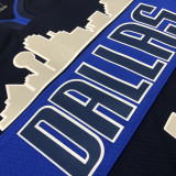 Men's Dirk Nowitzki Navy Swingman Player Jersey - Statement Edition