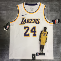 Kobe Bryant 24 White Men's Player Jersey