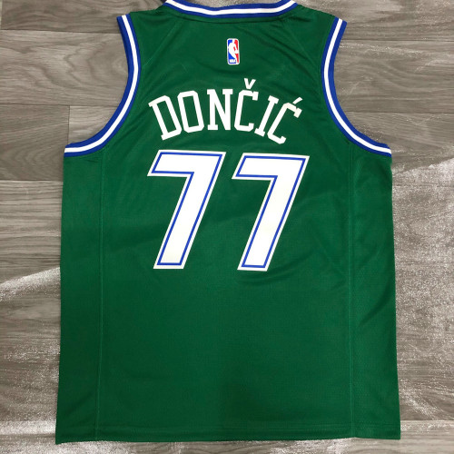 Men's Luka Doncic Green Throwback Classics 2020-21 Player Jersey - Classic Edition