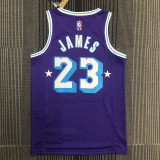 Men's LeBron James Purple Team Jersey - 75th Anniversary City Edition