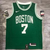 Jaylen Brown Men's Green Player Jersey- Icon Edition