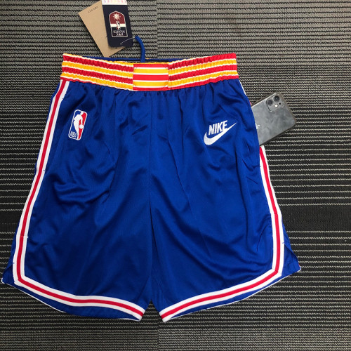 Men's Blue Team Shorts - 75th Anniversary Retro Classic Edition