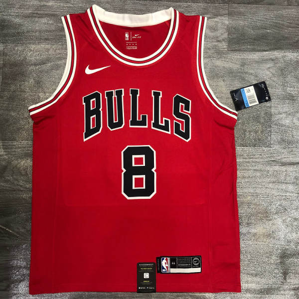 Zach Lavine Men's Red Player Jersey - Classic Edition