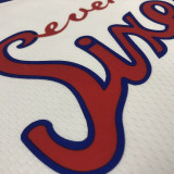 Men's Joel Embiid White Finished Swingman Player Jersey - Retro Classics Edition