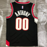 Men's Carmelo Anthony Black 2020-21 Swingman Player Jersey – Icon Edition