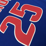 Men's Derrick Rose Blue Team Jersey - 75th Anniversary Edition