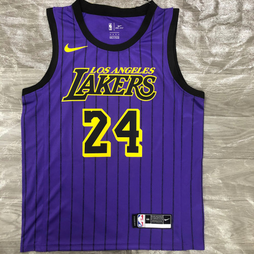 Men's Kobe Bryant 2018-19 Purple Swingman Player Jersey - City Edition