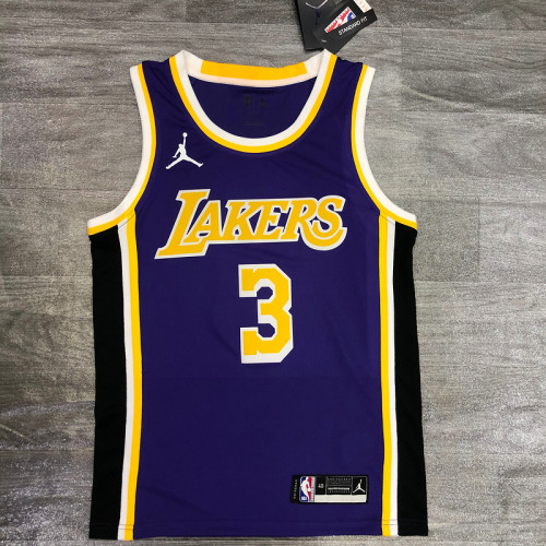 Men's Anthony Davis 2020-21 Purple Swingman Player Jersey - Statement Edition