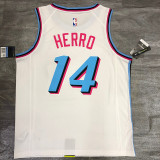 Tyler Herro Men's White Player Jersey - Retro Classic Edition