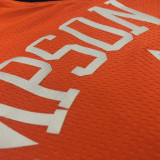 Men's Klay Thompson Orange Player Jersey - Retro Classical Edition