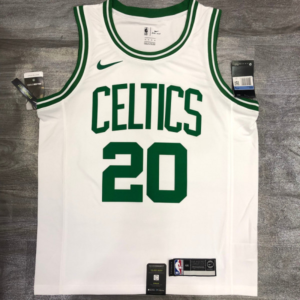 Ray Allen White Men's Player Jersey-Association Edition