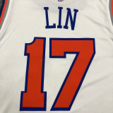 Men's Jeremy Lin White 2020-21 Swingman Player Jersey – Association Edition