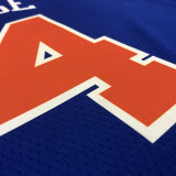 Men's Derrick Rose Blue 2020-21 Swingman Player Jersey - Icon Edition