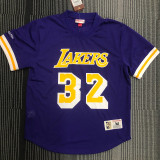 Earvin Johnson Men's Purple Player Jersey - Throwback Edition