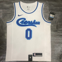 Kyle Kuzma Men's White Player Jersey - Retro Classic Joint Edition