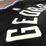 Paul George Men's Black Player Jersey- City Edition