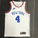 Derrick Rose Men's White 2021-22 75th Anniversary Jersey - Classic Edition