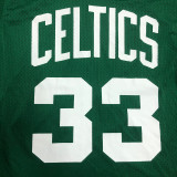 Larry Bird Men's Green Player Jersey - Throwback Edition