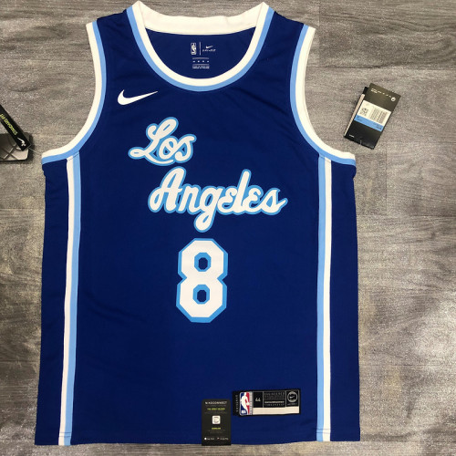 Kobe Bryant Men's Blue Player Jersey - Retro Classic Edition