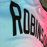 Men's Duncan Robinson 2020-21 Pink Swingman Player Jersey – City Edition