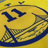 Klay Thompson Men's Yellow Player Jersey - The City Classic Edition