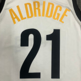 LaMarcus Aldridge Men's White Swingman Team Jersey - City Edition